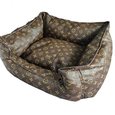 louis vuitton pet bed|Louis Vuitton dog lead.